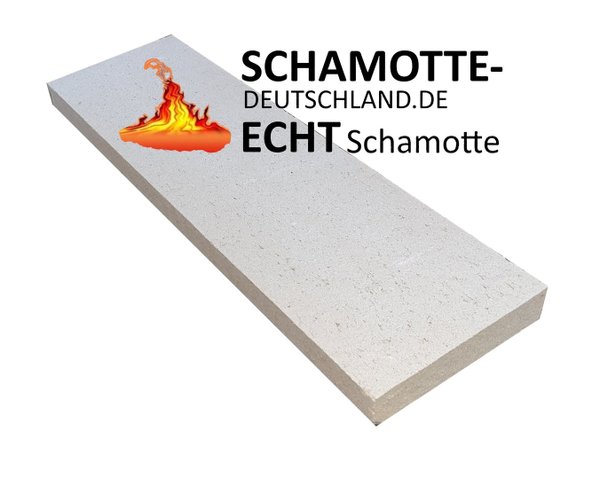 Schamottplatte 1000/250/80 mm